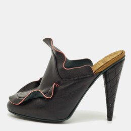 Fendi: Чёрные сабо 