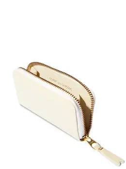 Comme Des Garçons Wallet: Белый кошелёк 