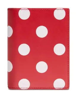 Comme Des Garçons Wallet: Кошелёк в горошек 