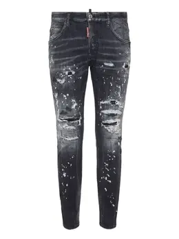 DSQUARED2: Рваные джинсы  Skater