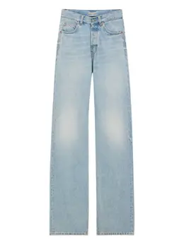 Saint Laurent: Длинные джинсы 