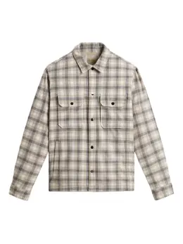 Woolrich: Бежевая рубашка  Alaskan