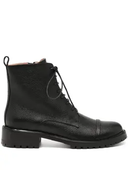 Malone Souliers: Чёрные ботинки 