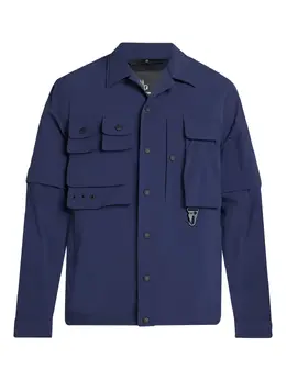 Moncler Grenoble: Голубая рубашка 