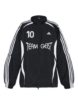adidas: Чёрная куртка 
