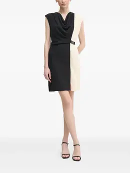 DKNY: Платье с воротником-хомутом 