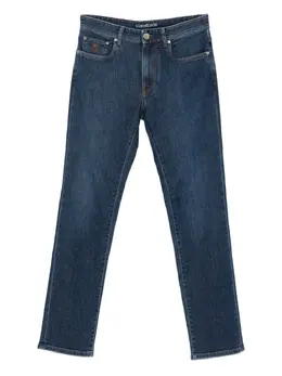 Corneliani: Голубые джинсы 