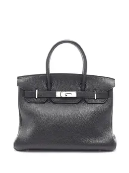 Hermès Pre-Owned: Чёрная сумка 