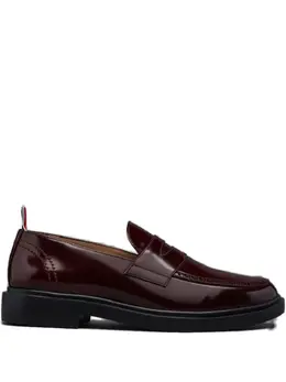 Thom Browne: Бордовые туфли 
