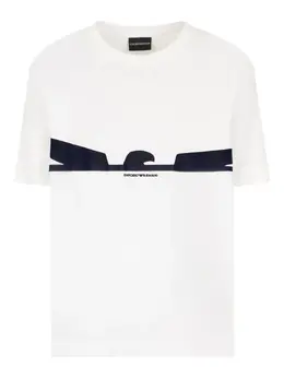 Emporio Armani: Белая футболка 