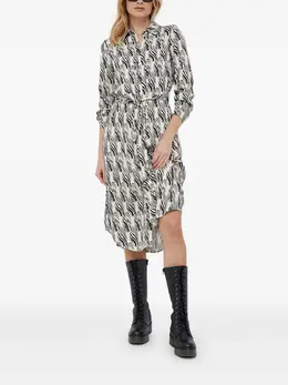 Sisley: Рубашка миди 