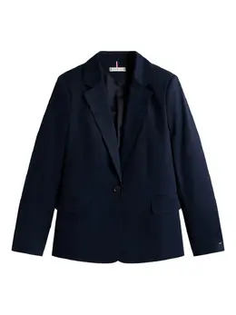 Tommy Hilfiger: Голубой жакет 