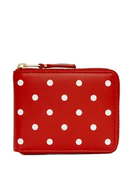 Comme Des Garçons Wallet: Кошелёк в горошек 