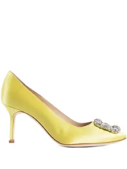 Manolo Blahnik: Жёлтые туфли  Hangisi