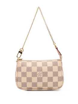 Louis Vuitton Pre-Owned: Белая сумка 