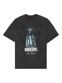 DOMREBEL: Чёрная футболка 
