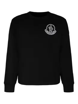 Moncler: Хлопковый свитшот 