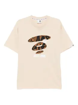 AAPE BY *A BATHING APE®: Футболка с коротким рукавом 
