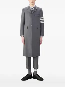 Thom Browne: Однобортное пальто 