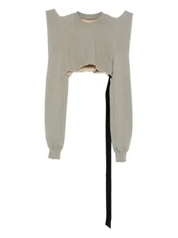 Rick Owens DRKSHDW: Топ с рукавом реглан 