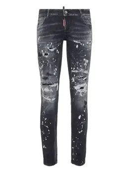 DSQUARED2: Рваные джинсы 