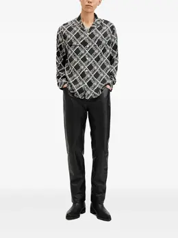 AllSaints: Рубашка с длинным рукавом 