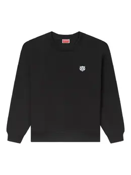 Kenzo: Чёрный свитшот  Tiger