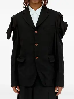 Comme des Garçons Homme Plus: Чёрная куртка 