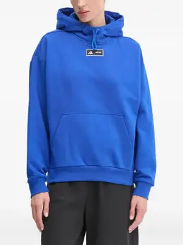 adidas: Голубая толстовка 