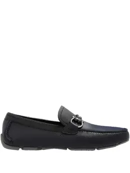 Ferragamo: Чёрные туфли  Gancini
