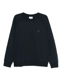 Maison Kitsuné: Синий свитшот 