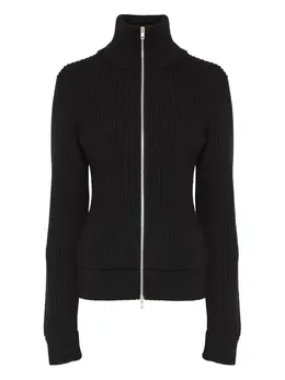 Maison Margiela: Чёрный кардиган 