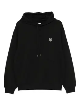 Maison Kitsuné: Чёрная толстовка 