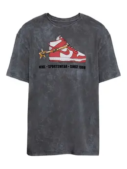Nike: Кроссовки с принтом 