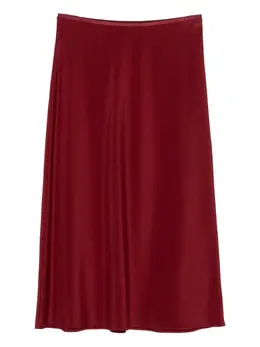 Max Mara: Бордовая юбка 
