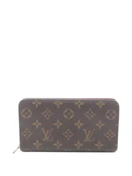 Louis Vuitton Pre-Owned: Коричневый кошелёк 