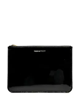 Comme Des Garçons Wallet: Чёрный кошелёк 