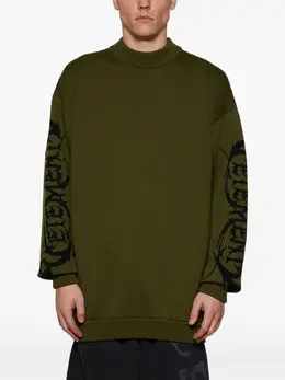 VETEMENTS: Зелёный свитер 