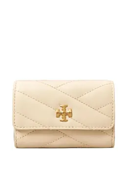 Tory Burch: Бежевый кошелёк  Kira
