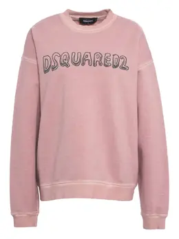 DSQUARED2: Розовый свитшот 