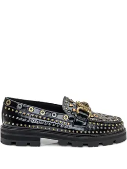 Kurt Geiger London: Чёрные лоферы 