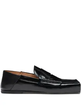 Jacquemus: Чёрные лоферы 