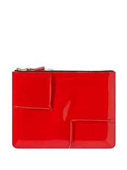 Comme Des Garçons Wallet: Красный кошелёк 