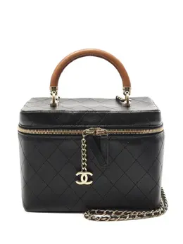 CHANEL Pre-Owned: Чёрная сумка 
