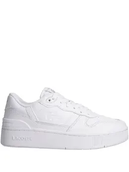Lacoste: Белые кроссовки  T-clip