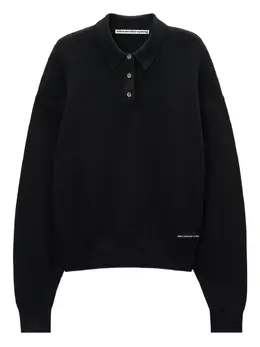 Alexander Wang: Поло с длинным рукавом 