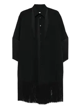 MM6 Maison Margiela: Рубашка бахромой 