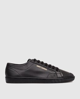 Saint Laurent: Чорні кеди 