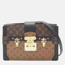 Louis Vuitton: Коричневый клатч 