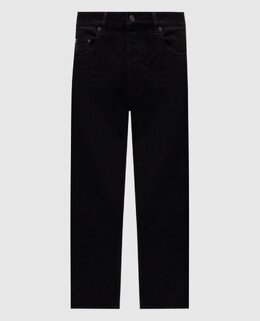 Saint Laurent: Чорні джинси 